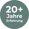 20 Jahre Erfahrung