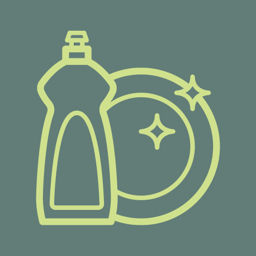 Nachfüllpacks Icon, Küche, Geschirr, Spülmittel