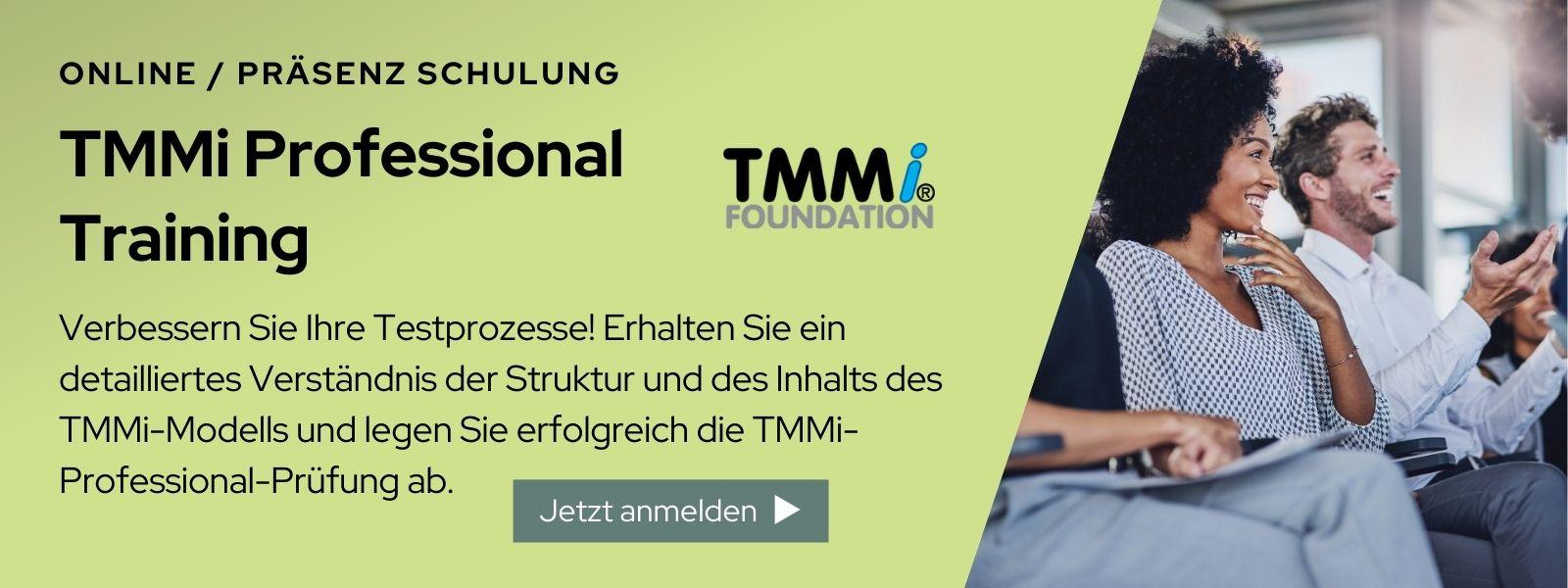TMMi Professional Training bei Qytera