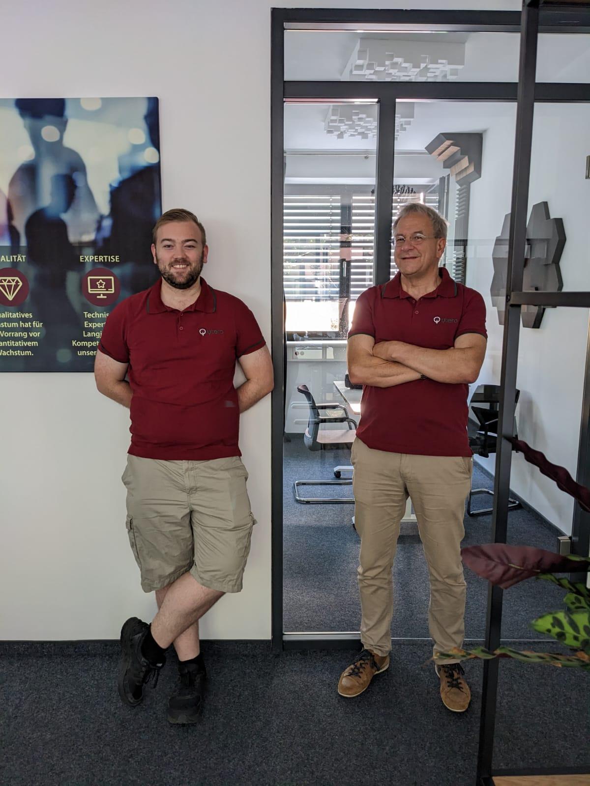 Tilo und Markus im Qytera Office