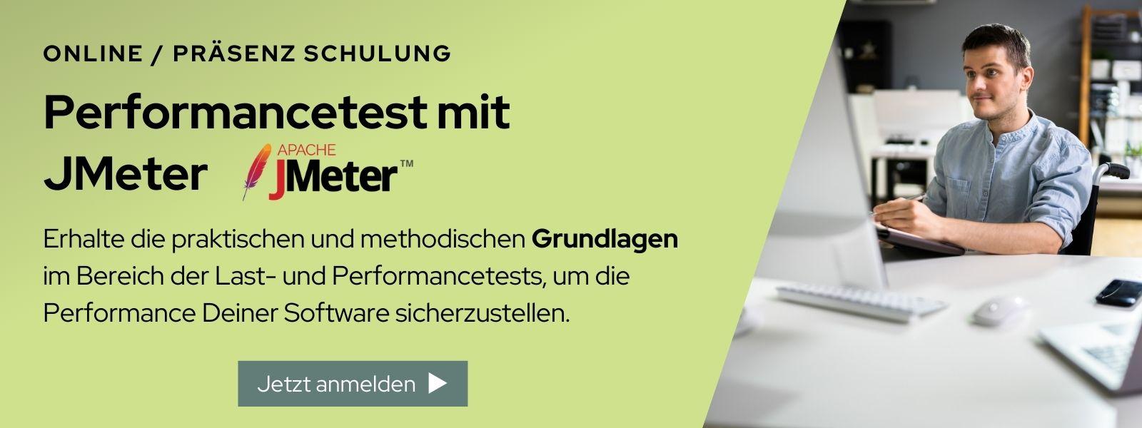 Performancetest JMeter Kurs