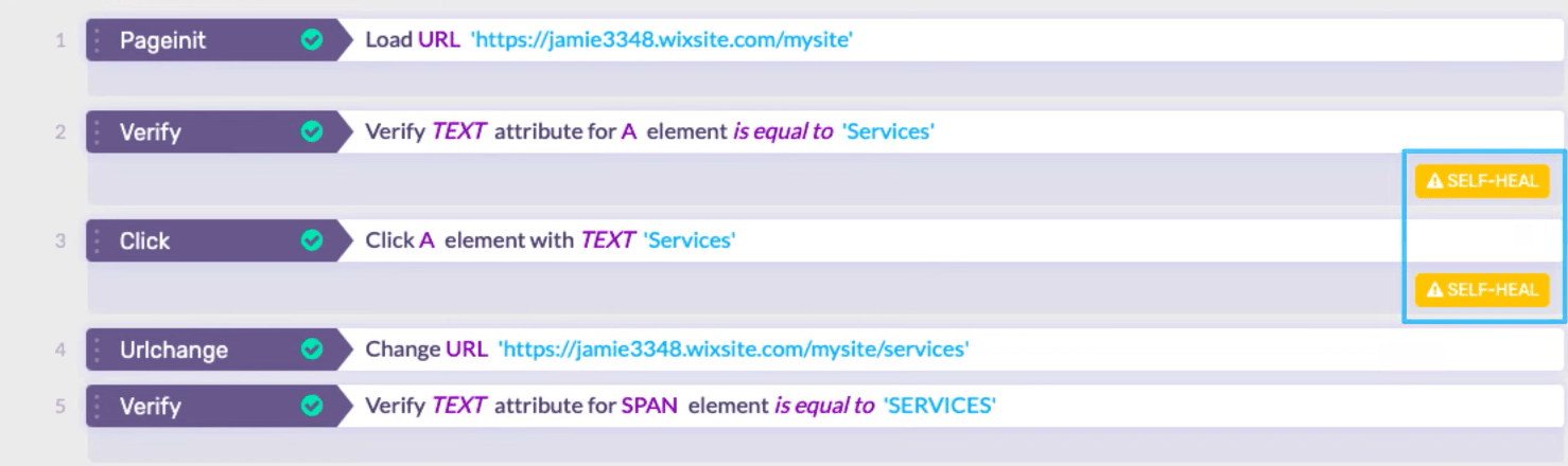 Functionize Self Healing